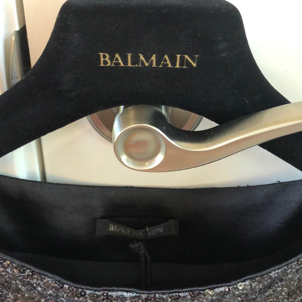 NWT-BALMAIN sequin dress - Picture 7 of 16